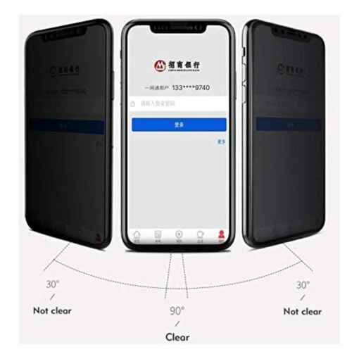 IPhone 14 Pro : Verre Trempé Anti-espion - Image 6