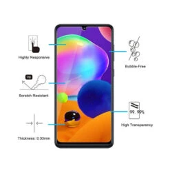 Galaxy A32 5G / M23 5G (A326 / M326) : Verre Trempé De Protection -TechNest Store verre trempe galaxy a32 5g 2