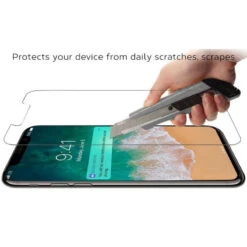IPhone X, XS, 11 Pro : Verre Trempé De Protection -TechNest Store verre trempe iphone x 4