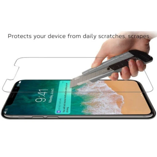 IPhone X, XS, 11 Pro : Verre Trempé De Protection - Image 5