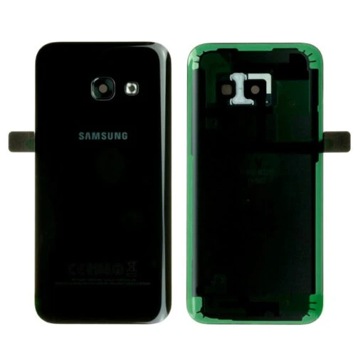 Vitre Arrière Galaxy A3 (2017) SM-A320F NOIR Officiel Samsung - Image 2