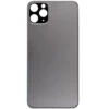 IPhone 11 Pro Max : Vitre Arrière Noire -TechNest Store vitre arriere iphone 11 pro max noir