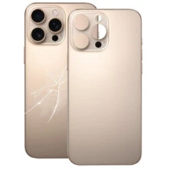 Vitre Arrière IPhone 16 Pro Titane Sable