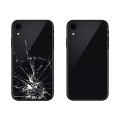 IPhone XR : Vitre Arrière Noire -TechNest Store vitre arriere iphone xr noir 1