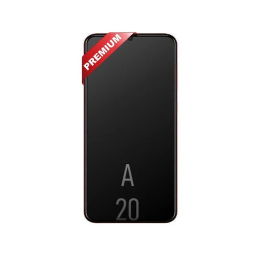 Galaxy A20 (A205) : Vitre Tactile écran LCD + Châssis. - Image 2
