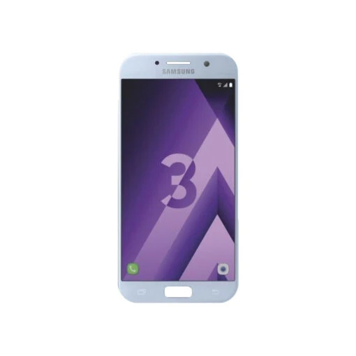 Galaxy A3 (2017) SM-A320F : Vitre Ecran Complet Bleu - Officiel Samsung