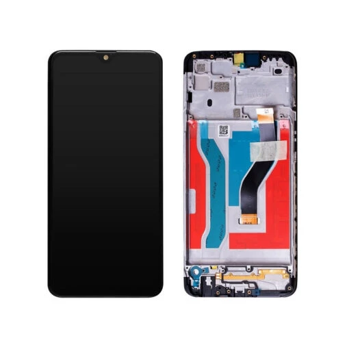 Galaxy A10s (A107) : Vitre Tactile écran LCD + Châssis. Origine (ReNew) - Image 4
