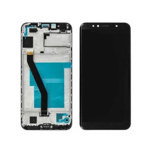 Huawei Y6 2018 : Vitre Tactile écran Noir Sur Châssis - Image 2