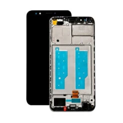 Huawei Y7 (2018) : Vitre Tactile écran Noir Sur Châssis -TechNest Store vitre ecran huawei y7 2018 chassis 2