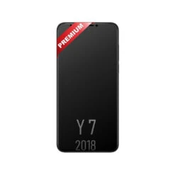 Huawei Y7 (2018) : Vitre Tactile écran Noir Sur Châssis