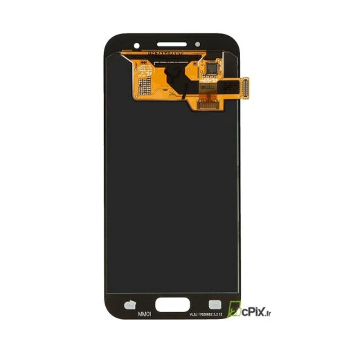Galaxy A3 (2017) SM-A320F : Vitre Ecran Noir. Officiel Samsung - Image 2