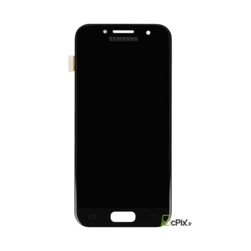 Galaxy A3 (2017) SM-A320F : Vitre Ecran Noir. Officiel Samsung - Image 3