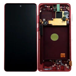 Galaxy Note 10 Lite (SM-N770F / DS) : Vitre Tactile écran Rouge Cardinal. Officiel Samsung -TechNest Store vitre ecran note 10 lite rouge cardinal 3