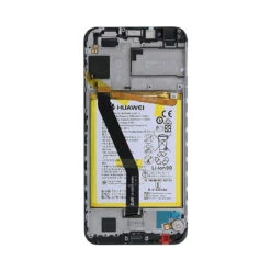 Huawei Y6 2018 : Vitre Tactile écran Noir Sur Châssis + Batterie. Officiel -TechNest Store vitre ecran officiel huawei y6 2018 2