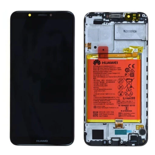 Huawei Y7 (2018) : Vitre Tactile écran + Batterie & Châssis. Officiel Huawei - Image 2
