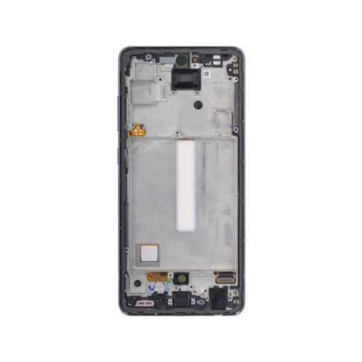 Galaxy A52 4G / 5G (A525 / A526) Blanc : Vitre Tactile écran Super Amoled + Châssis. Officiel Samsung - Image 3