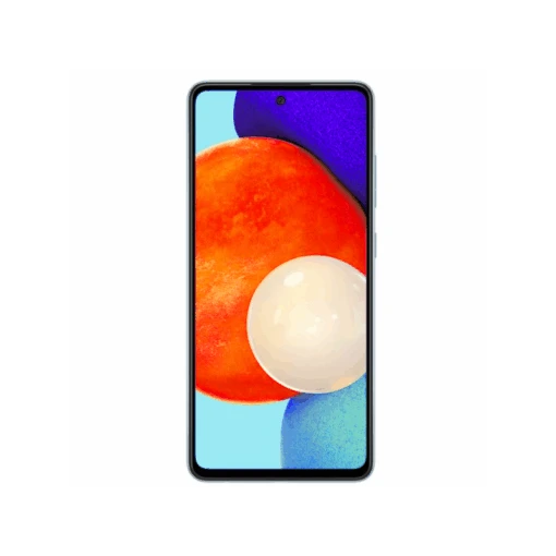 Galaxy A52 4G / 5G (A525 / A526) Bleu : Vitre Tactile écran Super Amoled Avec Châssis. Officiel Samsung