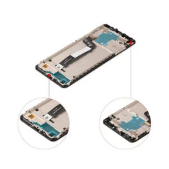 Redmi Note 5 : Vitre écran Noir Avec Châssis -TechNest Store vitre ecran xiaomi redmi note 5 2